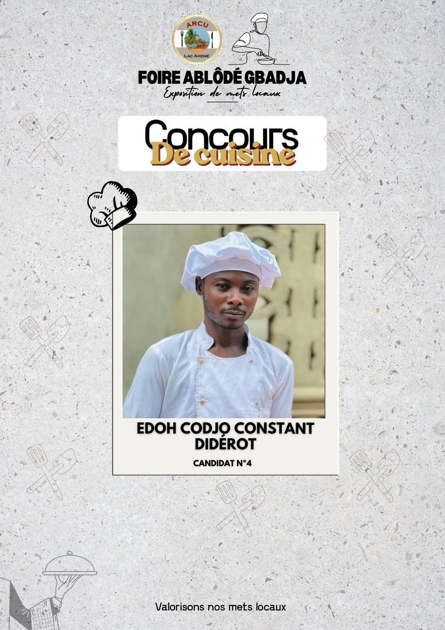 EDOH CODJO CONSTANT DIDEROT